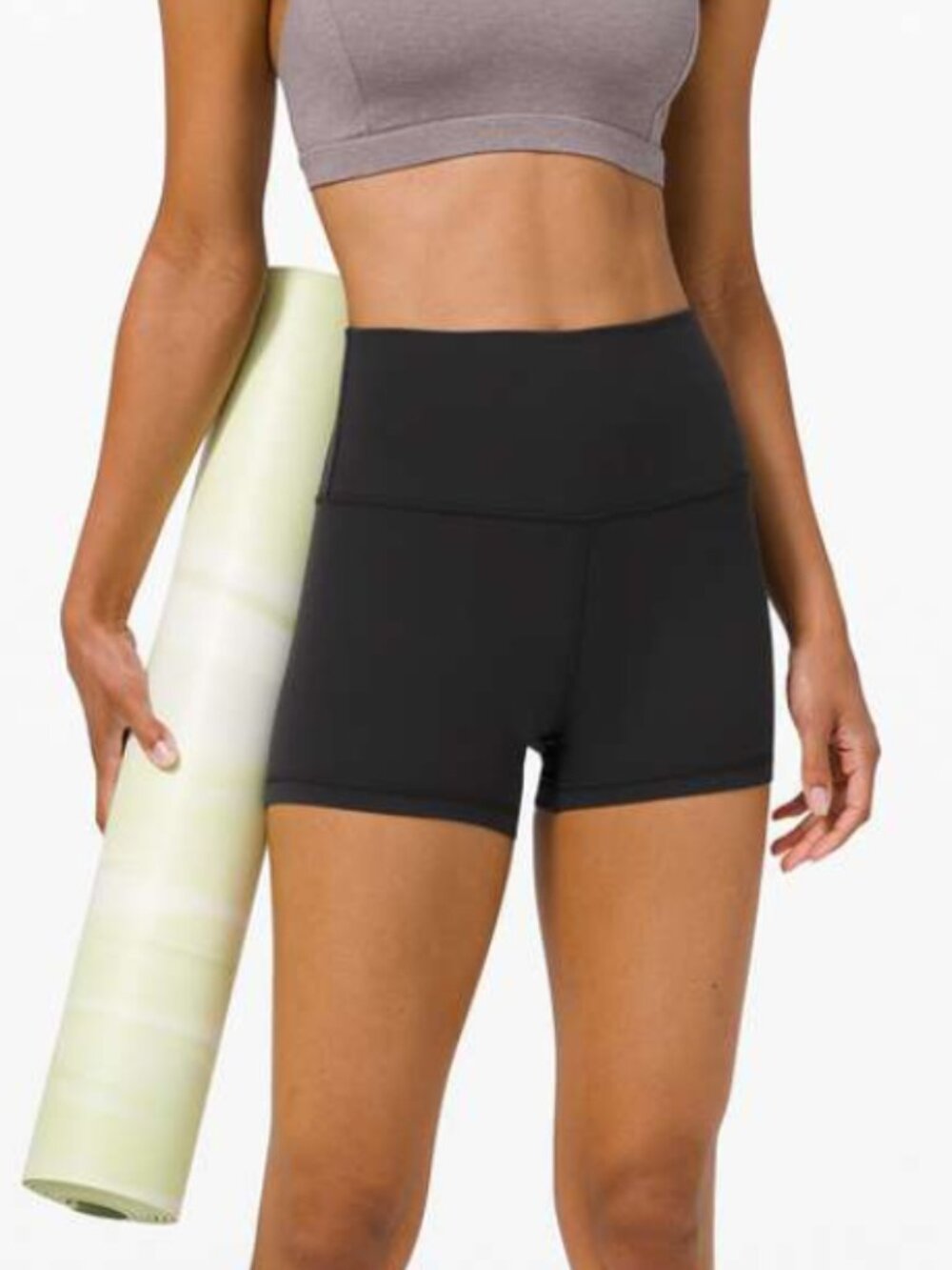 Lululemon Align Short 4" Black High Rise Nulu Size 0
